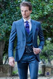 Italienisch Blaue Anzug Aus Fil A Fil Wollmischung Marlies Moda Masculina Blog De Moda Masculina Und Moda