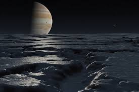 Europa, the smallest and second nearest of the four large moons (galilean satellites) discovered around jupiter by the italian astronomer galileo in 1610. Fly Over Jupiter S Moon Europa In This Incredible Nasa Video I Love The Universe