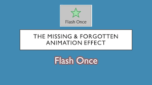 You can animate a text object on the slide with an entrance, emphasis, exit or motion path effects. How To Use Flash Once Effect In Powerpoint 2007 2010 2013 2016 2019 Tutorial