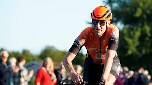 Cor Visser, een Friese solist in tweede etappe Tour de Lasalle, denkt dat  het hem gegund was te winnen