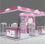 Verified Supplier Makeup Kiosk Display Wooden Display With ...