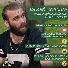 Egy ügyeskedő polgármester és kultúrharcos asszisztense, egy testépítő pap, egy szexi kocsmáros, egy féleszű. A Mi Kis Falunk Home Facebook