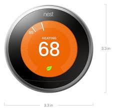 Nest line voltage thermostat nest and, size: 2