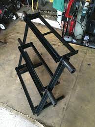 Dumbbell Weight Rack Angle Iron Mig Weld 4 2 16 Gym Rack Dumbbell Rack Home Gym Design