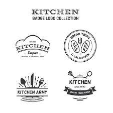 Food Logo Collection Plantilla De Diseno De Logo Gratis Logo Design Free Templates Logo Design Template Kitchen Logo