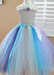 Kids Girls Under The Sea Tutu Dress With Embroidery Ribbon And Custom Name Personalized Seashell Starfish Birthday Spe Tutu Dress Special Occasion Dresses Tutu