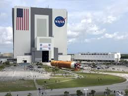 Watch live broadcasts from nasa television and nasa's social media channels, and a schedule of upcoming live events including news briefings, launches and landings. Core Of Nasa S First Artemis Moon Rocket Towed Into Vehicle Assembly Building Spaceflight Now