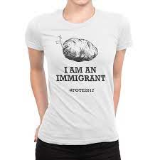 I Am An Immigrant T Shirt Food On The Edge
