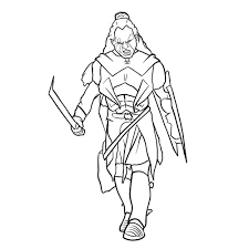 How To Draw Lurtz (Lotr) - Sketchok Easy Drawing Guides