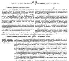 Codul fiscal cu norme si codul de procedura fiscala. Noile ModificÄƒri Fiscale Au ApÄƒrut In Monitorul Oficial De La Data Depunerii DeclaraÈ›iei Unice È™i PlÄƒÈ›ii ContribuÈ›iilor La Consolidarea FiscalÄƒ La Nivel De Grup Hotnews Mobile