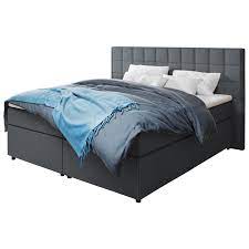 Bett artisan eiche 180x200 cm. Polsterbett Dunkelgrau H3 180x200 Cm Online Bei Roller Kaufen