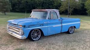 Image result for Light Blue 1965 Chevy Truck