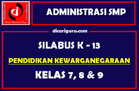 Silabus ini merupakan silabus kurikulum 2013. Silabus Pkn Smp Kelas 7 8 Dan 9 Tahun 2021 2022 Dicariguru Com