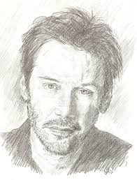 Keanu Reeves Drawing Keanu Reeves Artist Life Celebrity Drawings