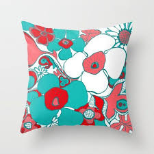 From embellished pillows and textured cushions to colorful string lights and lush faux plants, it's easy to put together an eclectic yet. Crimson Aqua White Pillow Mix And Match Indoor Outdoor Cushion Etsy In 2021 Pillow Mixing Pillows Outdoor Pillow Covers
