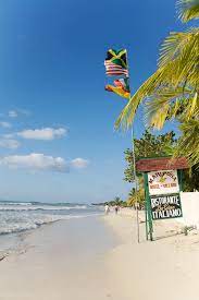 Along The Beach In Negril Jamaica You Can Stop For A Drink Every 40 Feet Jamaica Pictures Negril Jamaica Negril