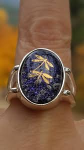 Check spelling or type a new query. Cremation Jewelry Ring Sterling Silver Ashes In Glass Size 7 Or 8 Infusion Glass