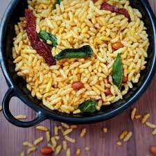 Kara Pori Kadle Puri Spiced Puffed Rice Puffed Rice Vegetarian Platter Rice Recipes For Dinner