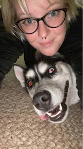 Hi all these are my 2 sweet girls. Piper is 2 she the brindle and Hazel 1  she is my white goofy girl. They most definitely each have different  personalities.