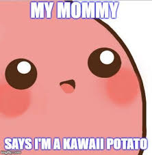 Kawaii Potato Kawaii Potato Cute Potato Kawaii