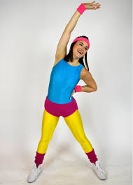 In this hilarious 80s jazzercise leotard and headband, you're going to be ready for a jane fonda video, or just to go power walking in the park. 80 S Workout Outfit The Costume Closet