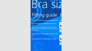 Get Bra Size Guide Microsoft Store En In