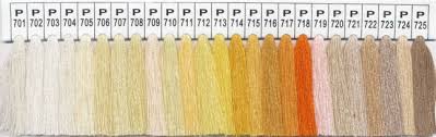 color chart t 27 poly thread