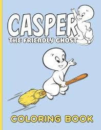 Casper ghost on broom illustration, casper ghost animation cartoon, broom, hand, vertebrate png. Casper The Friendly Ghost Coloring Book Valeria Zenday Book In Stock Buy Now At Mighty Ape Nz