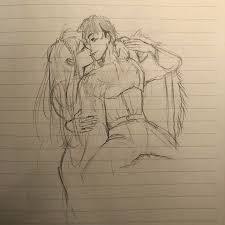 Sir frank dicksee art prints. Rough Sketch For A Future Painting Of Rinea And Berkut A Redraw Of The Painting Romeo And Juliet By Sir Frank Dicksee Fireemblem