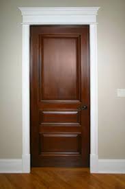 Interior Solid Doors Perhaps Mine Could Be Refinished To Look This Good Stained Doors White Trim Doors Interior Wood Doors Interior