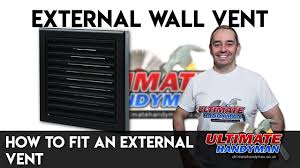 Free shipping on orders over $25 shipped by amazon. How To Fit An External Vent Youtube