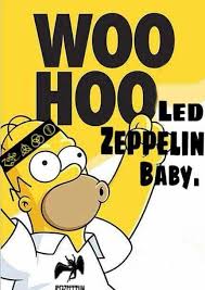 Zeppelin The Simpsons Simpson Cat Character