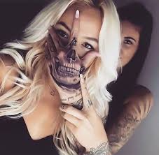 Pin By Holmes On Body Art Skull Hand Tattoo Hand Tattoos For Women Face Tattoos For Women