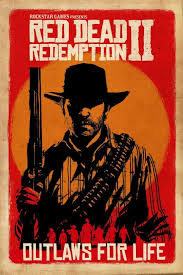 Red Dead Redemption 2 Outlaws For Life Art Poster Rockstar 24x36 Inches Reddeadre Red Dead Redemption Artwork Red Dead Redemption Art Red Dead Redemption Ii