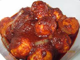 Sambal goreng telor.sambal goreng van ei 6 eieren ongeveer 10 min koken. Resepi Sambal Telur Goreng