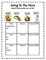 Money Goin Shoppin Money Math Teaching Money Life Skills Classroom