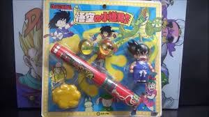 73 in november 2016, a new line of action figures called saint seiya daizenshuu , consisting of 12 characters of the original series (years 80s)(1986\1990) saint. Dragon Ball Vintage Toys 80 S 90 S 3 Dragonball Goku S Gadget Set Review Youtube