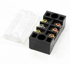Amazon.com: Aexit 600V 15A Audio & Video Accessories Double Rows 3P 3  Positions Covered Barrier Screw Connectors & Adapters Terminal Block :  Electronics