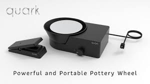 quark powerful and portable pottery wheel by kiu simone fu kickstarter pottery wheel pottery portable
