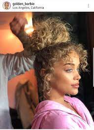 Golden Barbie Curly Hair Styles Curly Hair Inspiration Natural Curls Hairstyles