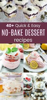 100 Quick Easy No Bake Desserts Cupcakes Kale Chips Easy Dessert Recipes Quick Quick Easy Desserts Fun Desserts