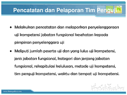 Check spelling or type a new query. Tim Penguji Kompetensi Jabatan Fungsional Kesehatan Ppt Download