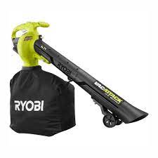 Ryobi 40v Vac Attack Cordless Battery Leaf Vacuum Mulcher Tool Only Ry40405btl The Home Depot Ryobi Cordless Mulching