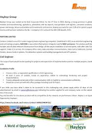 Civil Engineer At Hayleys Group Career First Civil Engineering Engineering Jobs Engineering