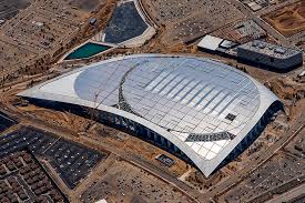 The project is part of the government's aim to host the african nation's cup in the coming years. These Stadiums Will Open In 2020 Record Breaking Expensive In The United States With Illuminated Facades In Georgia Steaua Mls Nfl
