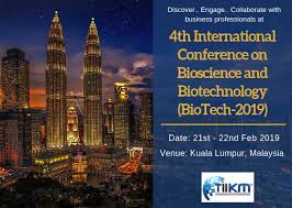 4 & 5 november, pullman kuala lumpur city centre hotel. 4th International Conference On Bioscience And Biotechnology Biotech 2019 Pathology And Microbiology Health And Wellness The International Institute Of Knowledge Management Medical Events Guide