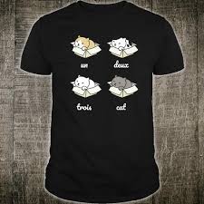 Not original, just saw it online and thought you'd all appreciate. Official Un Deux Trois Cat Man And Shirt Hoodie Tank Top And Sweater