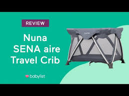 Nuna Sena Travel Cot Kiddicare Youtube