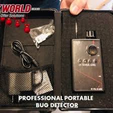 Detector de frecuencias pro c1050w. Rf Signal Detector Spy Shop Miami