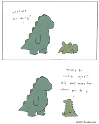 A Lil Dinosaur And His Dad 10 Sweet Comics Funny Animal Comics Liz Climo Comics Rory The Dinosaur